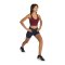 adidas 3 Stripes Studio All Me Sport-BH Damen Rot - rot
