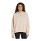adidas 3 Stripes Studio Hoody Damen Beige - beige