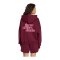adidas 3 Stripes Studio Hoody Damen Rot - rot