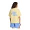 adidas 3 Stripes Studio T-Shirt Damen Gelb - gelb