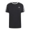 adidas Originals 3 Stripes T-Shirt Schwarz - schwarz