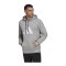 adidas 3B Hoody Grau Weiss - grau