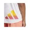 adidas 3Bar T-Shirt Weiss Gelb Orange - weiss