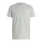 adidas 3S T-Shirt Grau Weiss - grau