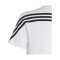 adidas 3S T-Shirt Weiss Schwarz - weiss