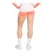 adidas 4in 3S Short Damen Rosa - rosa