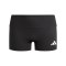 adidas 4in Short Damen Schwarz - schwarz