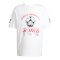 adidas Originals 90s Football Graphic Tee White - weiss