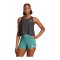 adidas adi365 Crop Top T-Shirt Damen Schwarz - schwarz