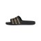 adidas Adilette Aqua Badelatsche Schwarz Gold - schwarz