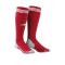 adidas Adisock 18 Stutzenstrumpf Rot Weiss - rot