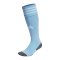 adidas Adisock 23 Strumpfstutzen Blau Weiss Grau - hellblau