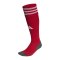 adidas Adisock 23 Strumpfstutzen Rot Weiss Grau - rot
