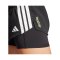 adidas Laufshort Damen Schwarz - schwarz