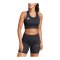 adidas Sport-BH Damen Schwarz - schwarz