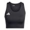 adidas Sport-BH Damen Schwarz - schwarz