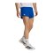 adidas Adizero E Laufshort Blau - blau
