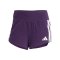 adidas Adizero Gel Pocket Laufshort Damen Lila - lila
