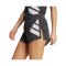adidas Laufshort Damen Schwarz - schwarz