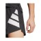 adidas Laufshort Schwarz - schwarz