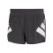adidas Laufshort Schwarz - schwarz