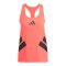 adidas Adizero Road to Records Tanktop Damen Rot - rot