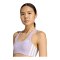 adidas Adizero Run Medium Support Sport-BH Damen Lila - lila