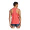 adidas Adizero Running Singlet T-Shirt Rot - rot