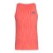 adidas Adizero Running Singlet T-Shirt Rot - rot