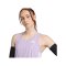 adidas Adizero Running T-Shirt Damen Lila - lila