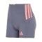 adidas Adizero Short Leggings Damen Grau - grau