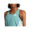 adidas Adizero Singlet T-Shirt Damen Blau - blau