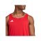 adidas Tanktop Rot - rot