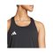 adidas Adizero Tanktop Damen Schwarz - schwarz