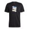 adidas All Day T-Shirt Schwarz - schwarz