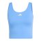 adidas All Me Light Tanktop Blau - blau