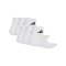 adidas Ankle 6er Pack Socken Weiß - weiss