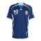 adidas AFA Argentinien Messi Trikot Away 2006 Blau - blau