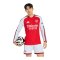 adidas FC Arsenal London Authentic Trikot Langarm Home 2026/2027 Rot - rot
