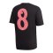 adidas Athletics Lucky 8 Graphic T-Shirt Schwarz - schwarz