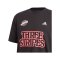 adidas Athletics Lucky 8 Graphic T-Shirt Schwarz - schwarz