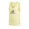 adidas BIB 14 Kennzeichnungshemd Gelb - gelb
