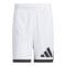 adidas Bos 5 Zoll Short Weiß - weiss
