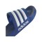 adidas Cloudfoam Adilette Shower Blau Weiss - blau