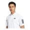 adidas CLUB 3STR Polo Weiß - weiss