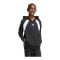 adidas Color Block Hoody Kids Schwarz - schwarz