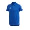 adidas Condivo 20 Poloshirt Blau Weiss - blau