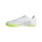 adidas COPA Pure.3 TF Crazyrush Weiss Schwarz Gelb - weiss