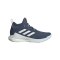 adidas Crazyflight Mid Damen Blau Weiss - blau