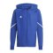 adidas D4GMDY Kapuzenjacke Kids Blau Weiss - blau